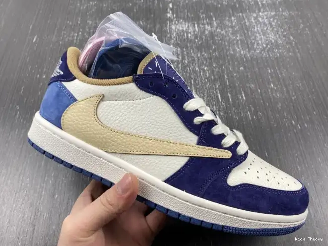 Kick Theory SCOTT TRAVIS X JORDAN CUSTOM 1 AIR DM7866-808 0511